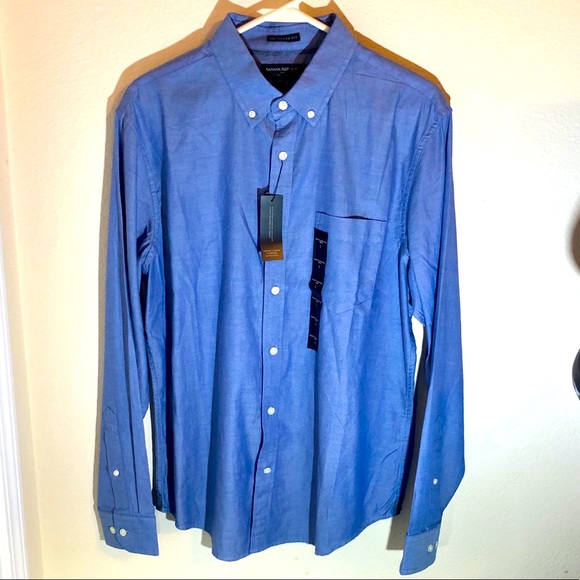 Banana Republic Other - Banana Republic Slim-Fit Untucked Non-Iron Shirt